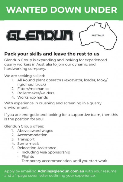 Jobs in Australia.